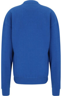urban classics Heren badstof lichtgewicht sweatshirt Blauw - M