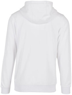 urban classics Heren basic badstof full zip hoodie Wit - L