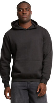 urban classics Heren basic essential hoodie Zwart - M