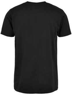 urban classics Heren basic organisch katoenen borstzak t-shirt Zwart - 5XL