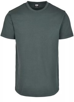 urban classics Heren basis effen t-shirt Groen - XXL / XXXL