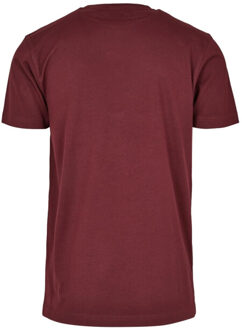 urban classics Heren basis effen t-shirt - maat S Rood