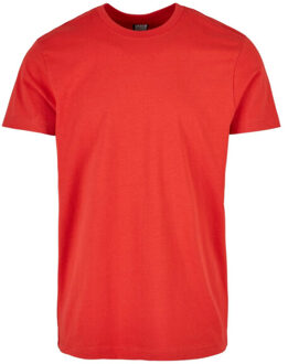 urban classics Heren basis effen t-shirt Oranje - XXXL