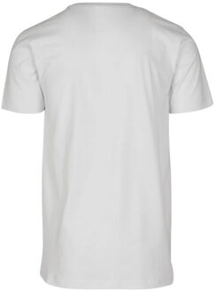 urban classics Heren basis effen t-shirt Wit - 5XL