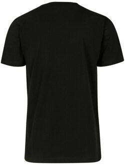 urban classics Heren basis effen t-shirt Zwart - S