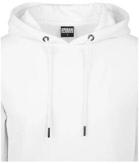 urban classics Heren basis hoodie - maat S Wit