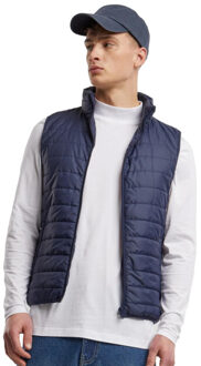urban classics Heren basis lichtgewicht gilet Blauw - M