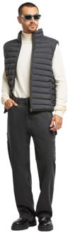 urban classics Heren basis lichtgewicht gilet - maat S Zwart