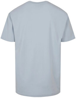 urban classics Heren basis organisch katoenen t-shirt Blauw - L