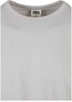 urban classics Heren basis organisch katoenen t-shirt - maat L Grijs