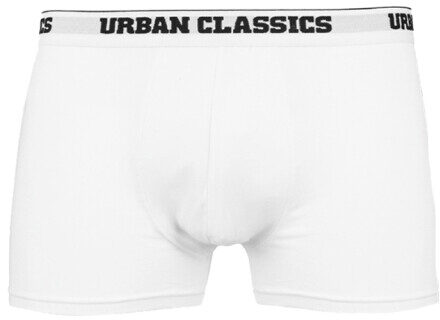 urban classics Heren biologische boxershorts (set van 3) Wit - S