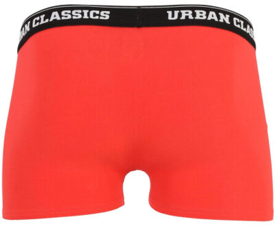 urban classics Heren biologische kerst boxershorts (set van 3) - maat L Groen
