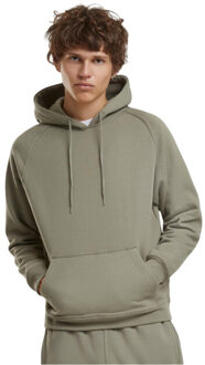 urban classics Heren blanco hoodie Groen - S