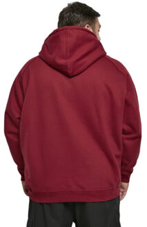 urban classics Heren blanco hoodie - maat L Rood
