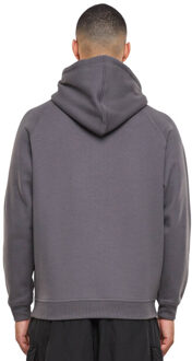 urban classics Heren blanco hoodie - maat M Grijs