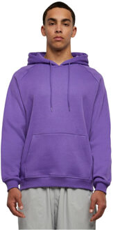 urban classics Heren blanco hoodie Paars - 4XL