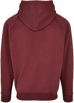 urban classics Heren blanco hoodie Rood - XXL / XXXL