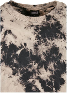 urban classics Heren bleached oversized t-shirt Zwart - L