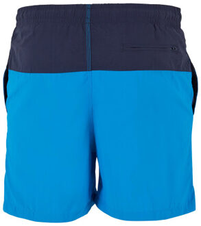 urban classics Heren blok zwemshorts Blauw - XS