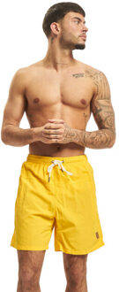 urban classics Heren blok zwemshorts Geel - S