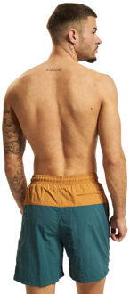 urban classics Heren blok zwemshorts Groen - S