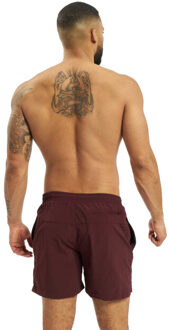 urban classics Heren blok zwemshorts - maat XXL / XXXL Rood