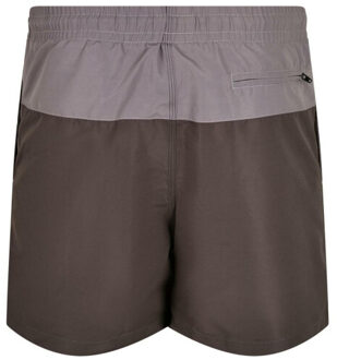 urban classics Heren blok zwemshorts - maat XXXL Zwart