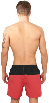 urban classics Heren blok zwemshorts Zwart - XS