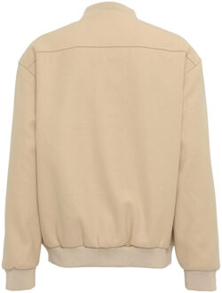 urban classics Heren bomberjack met blousonmouwen Beige - L