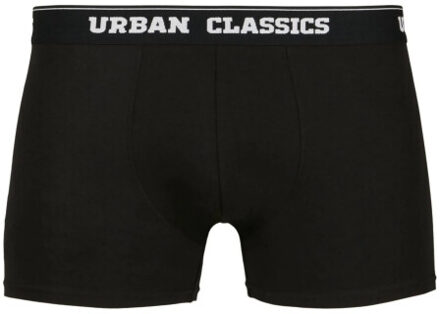 urban classics Heren boxershorts (set van 5) Zwart - 4XL