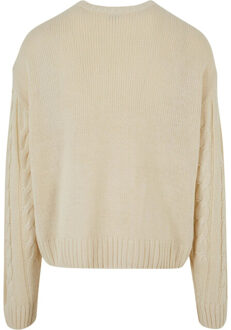 urban classics Heren boxy sweatshirt Beige - 5XL