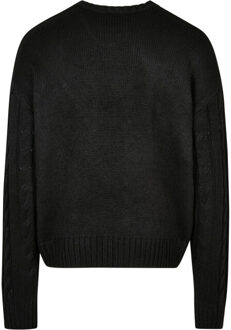 urban classics Heren boxy sweatshirt Zwart - L