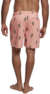 urban classics Heren cactus zwemshort Roze - XL