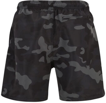 urban classics Heren camo zwemshort Bruin/groen - S
