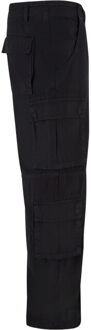 urban classics Heren cargo broek met dubbele zak Zwart - 36
