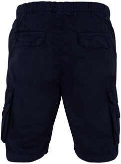 urban classics Heren cargo shorts met dubbele zakken Blauw - L