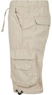 urban classics Heren cargo shorts met dubbele zakken Taupe - L