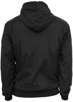 urban classics Heren contrast zachte shell jas Zwart - L