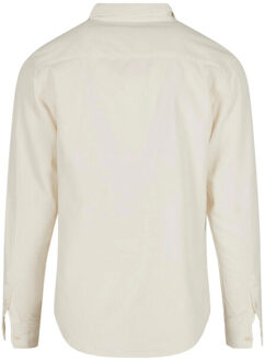 urban classics Heren corduroy overhemd - maat XXL / XXXL Beige