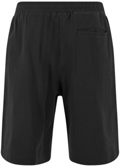 urban classics Heren crepe wijde vrijetijdsshort - maat 4XL Zwart