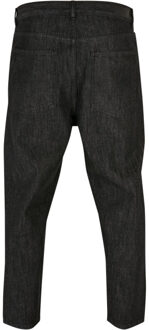 urban classics Heren cropped tapered jeans - maat XXL / XXXL Zilver