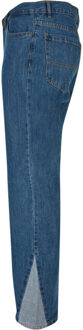 urban classics Heren denim triangle organic jeans - maat 31 Blauw