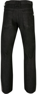 urban classics Heren denim triangle organic jeans Zwart - 32