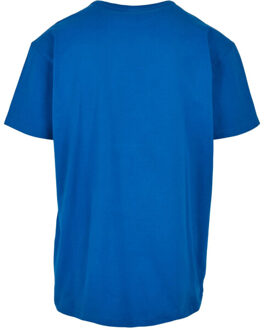 urban classics Heren effen oversized t-shirt Blauw - 4XL