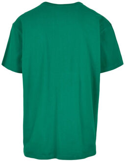 urban classics Heren effen oversized t-shirt - maat 4XL Groen