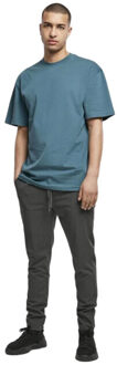 urban classics Heren effen tall t-shirt - maat S Groen