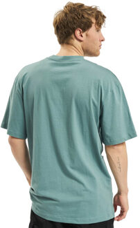 urban classics Heren effen tall t-shirt - maat XL Blauw