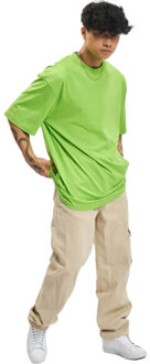 urban classics Heren effen tall t-shirt - maat XL Groen