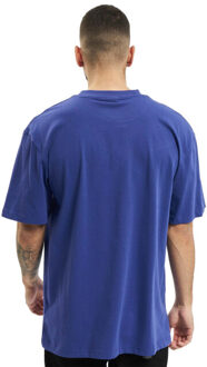 urban classics Heren effen tall t-shirt - maat XXL / XXXL Blauw