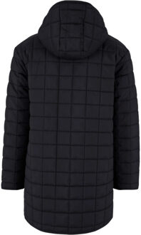 urban classics Heren fleece gevoerde parka Zwart - M